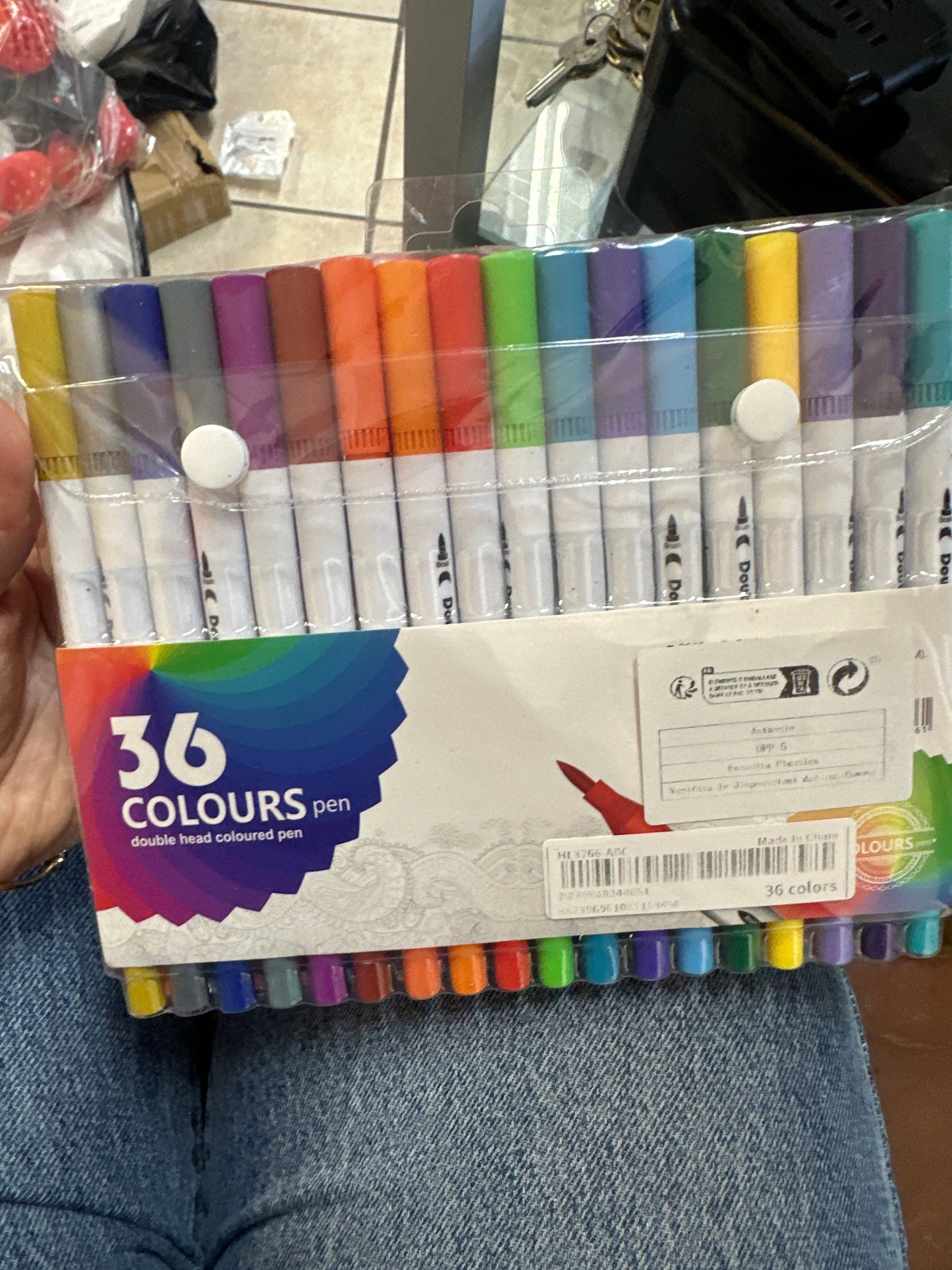 Plumones 36 colores