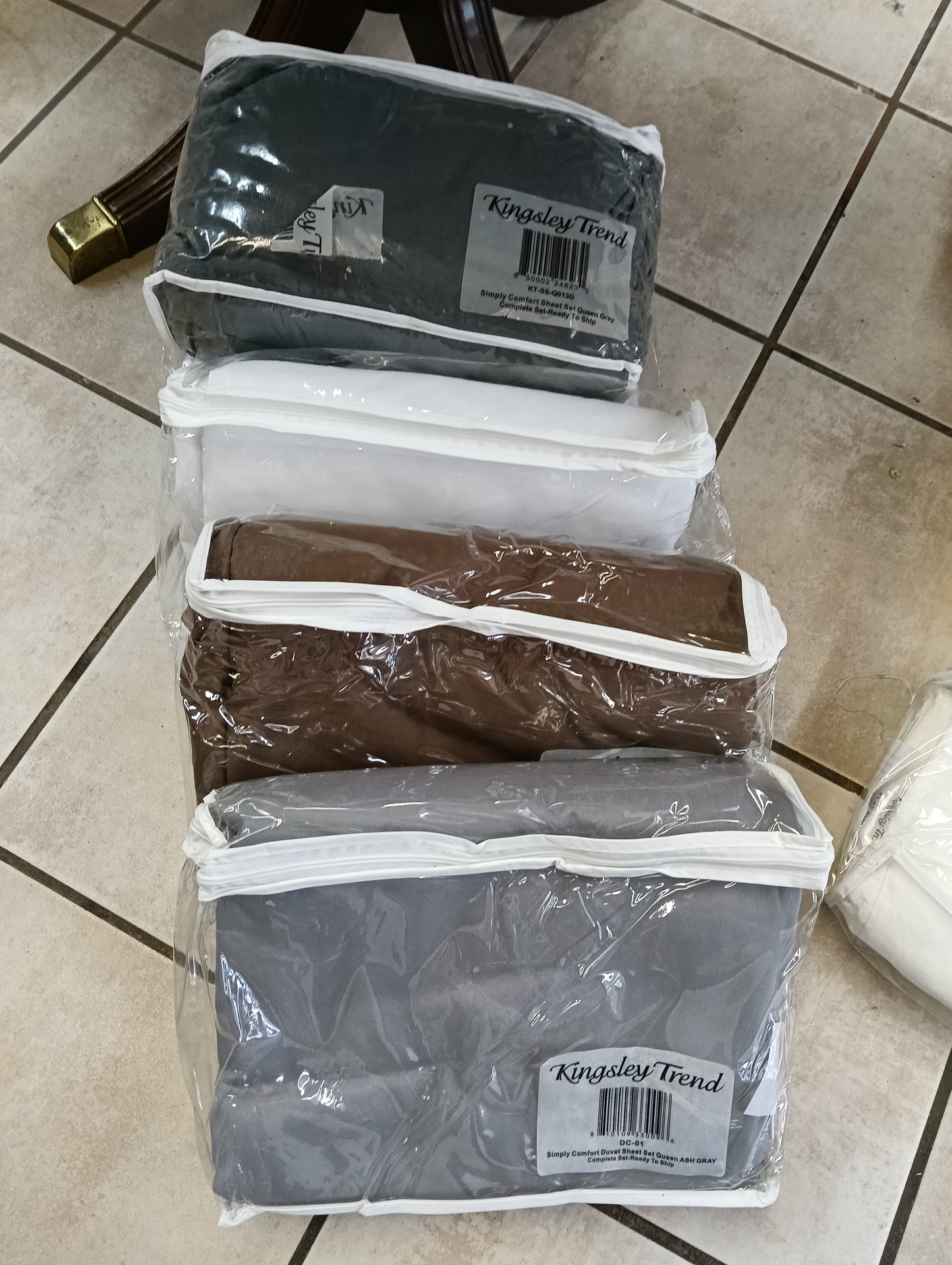 Sábanas queen y king size