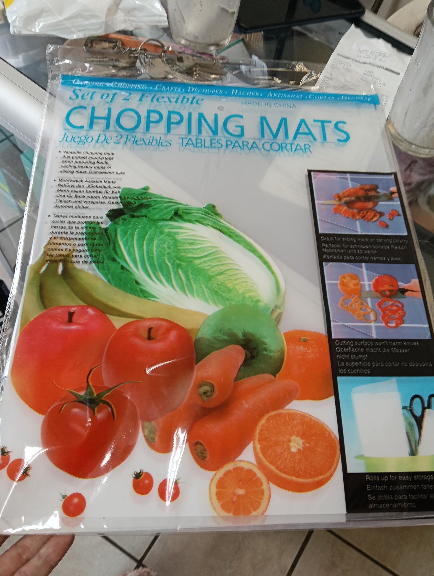 Tabla para cortar flexible