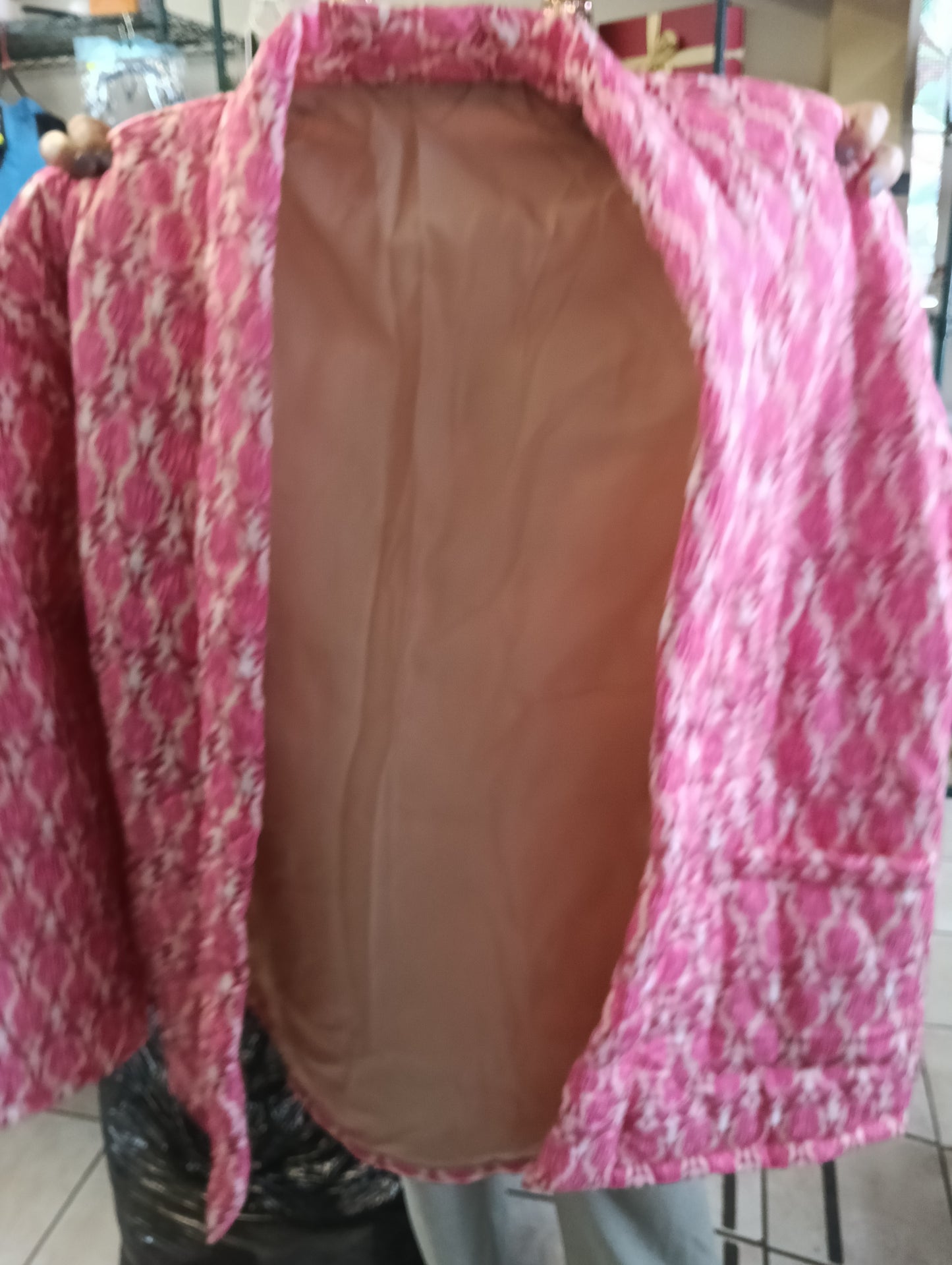 Chamarra pinteres rosa