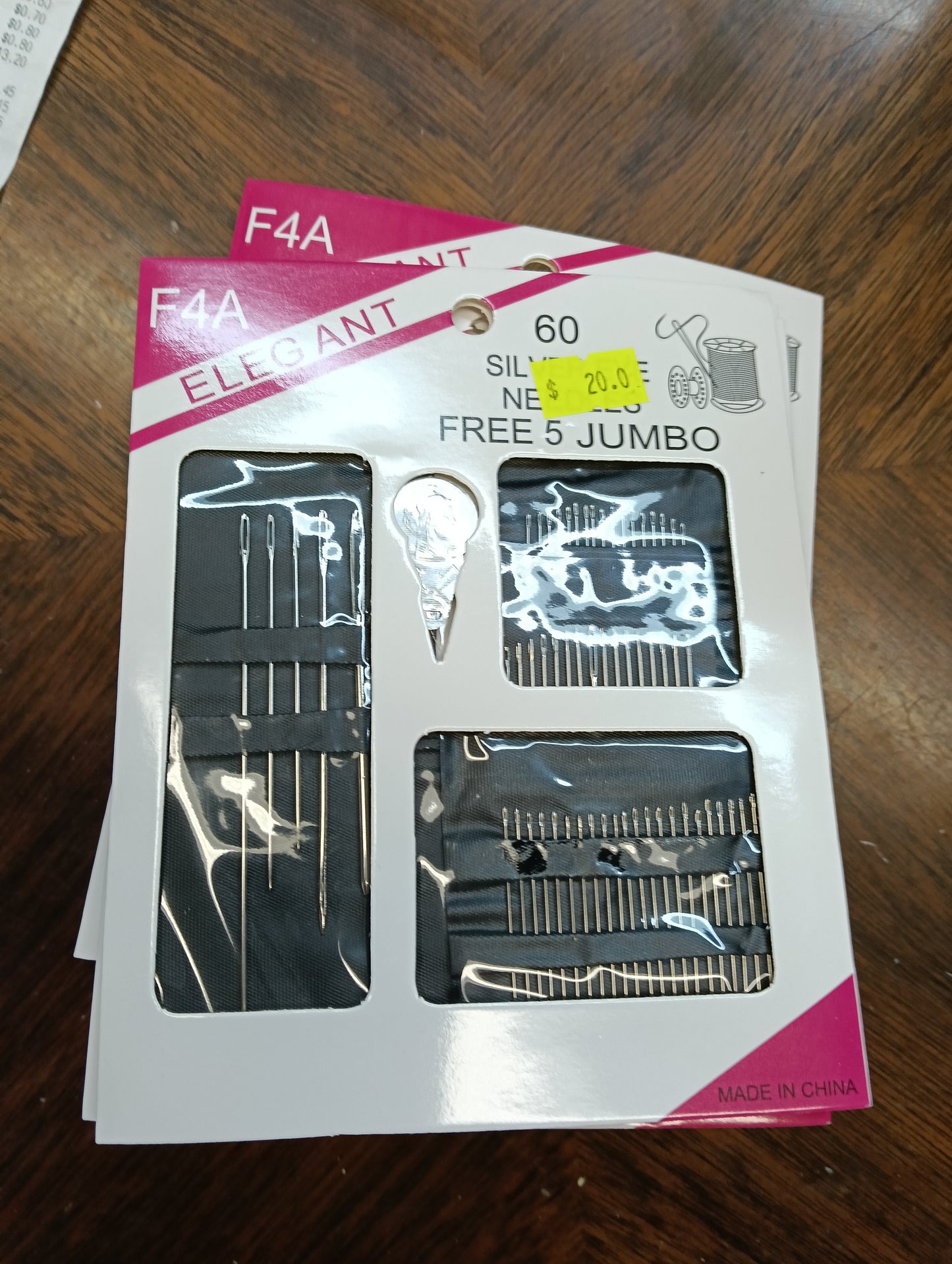 Kit agujas costura