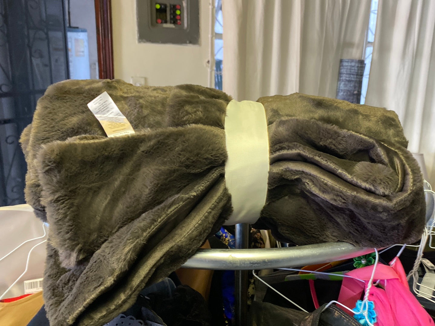 Frazada Faux Fur Throw