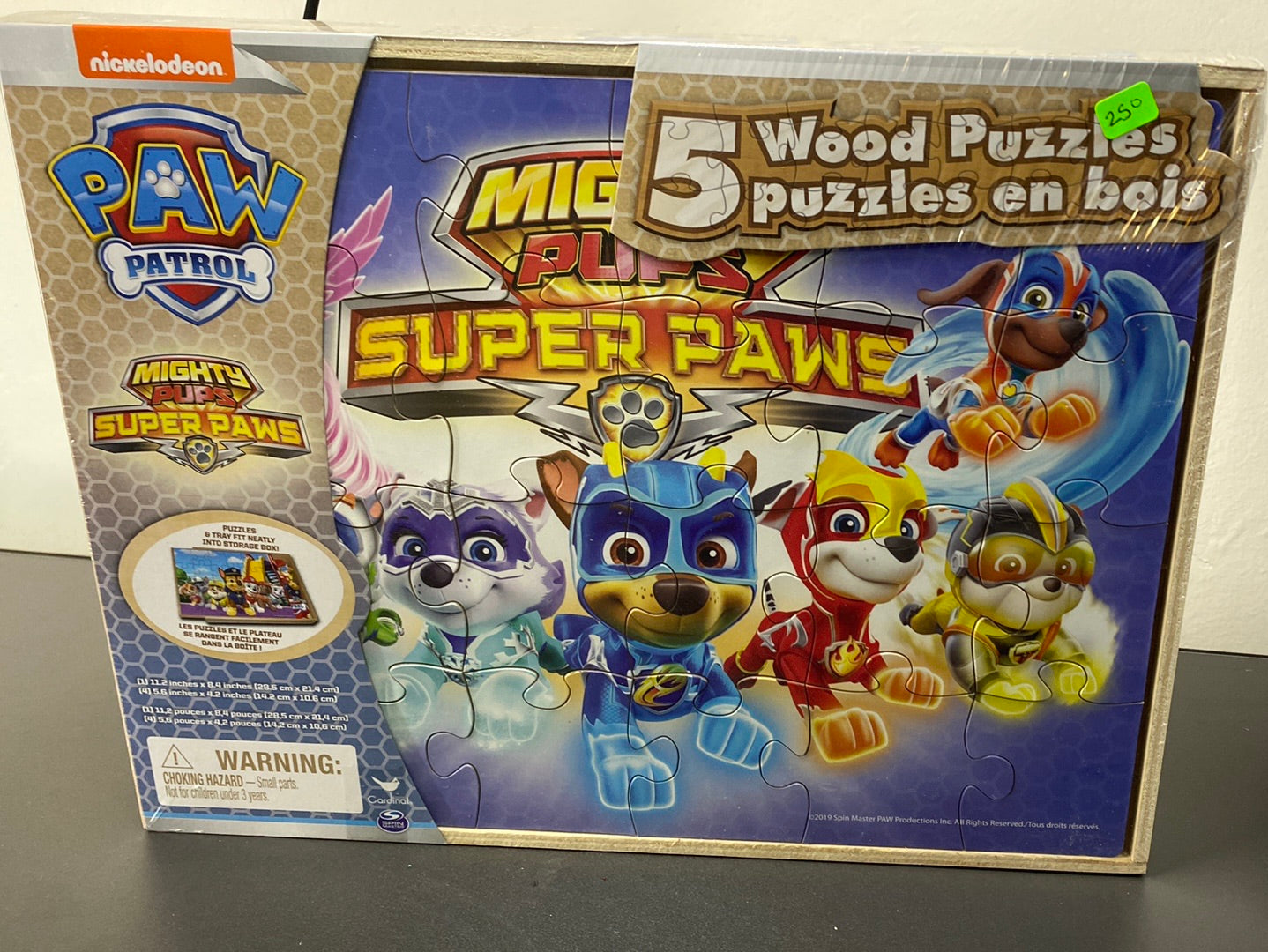 Rompecabezas Paw Patrol 5 en 1