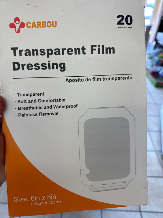 Vendaje transparente