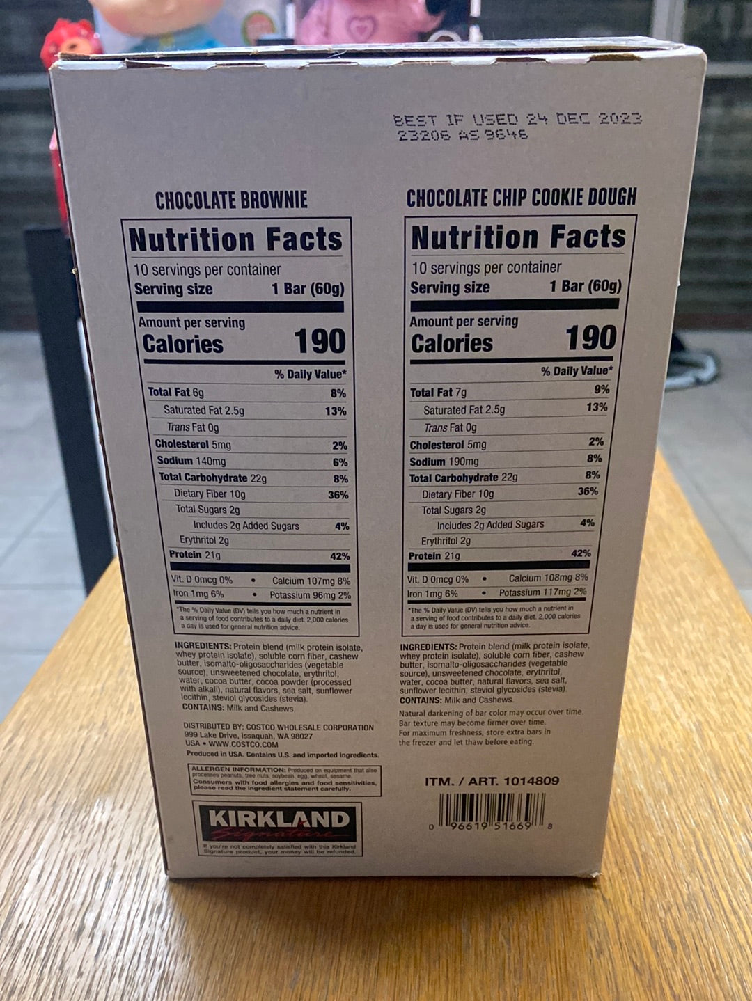 Barra de proteína Kirkland