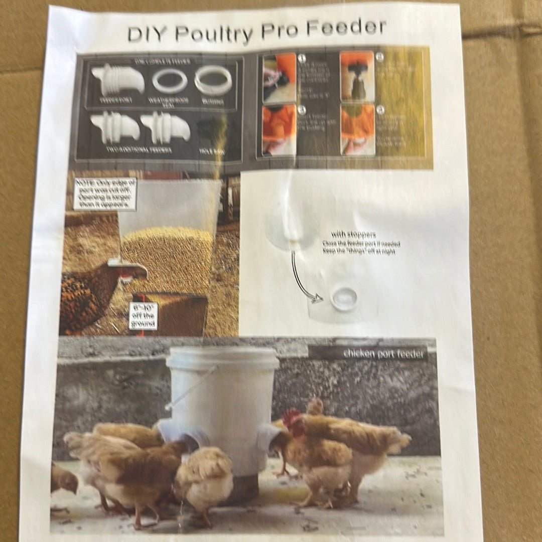 DIY Poultry Pro Feeder