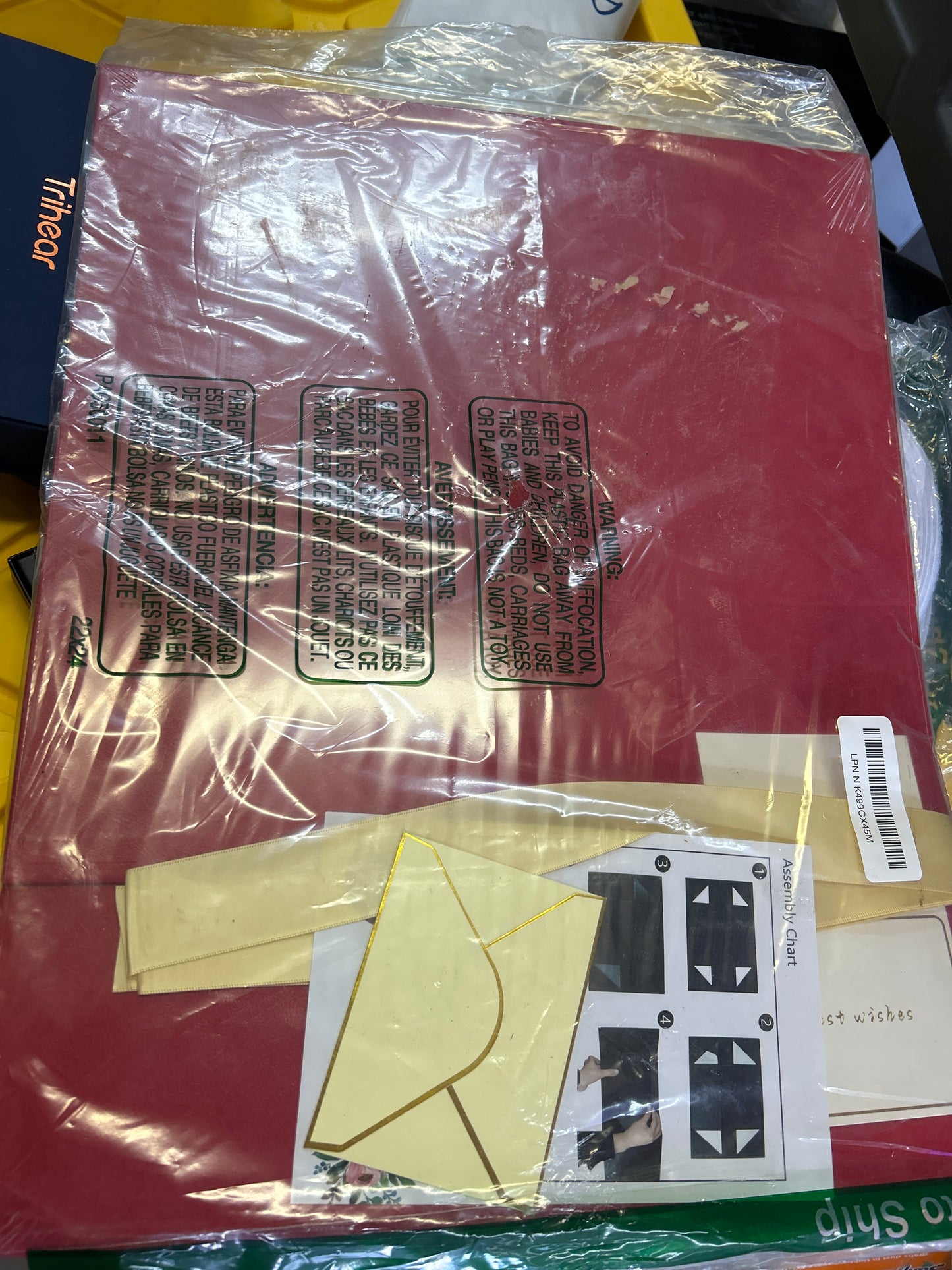 Caja roja para regalo