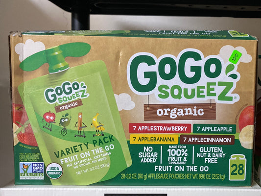 Gogo Squeez fruta orgánica