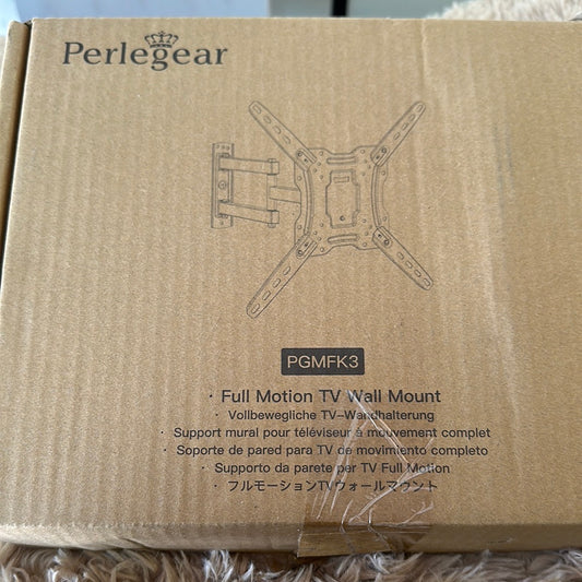 Perlegar full motion TV wall mount