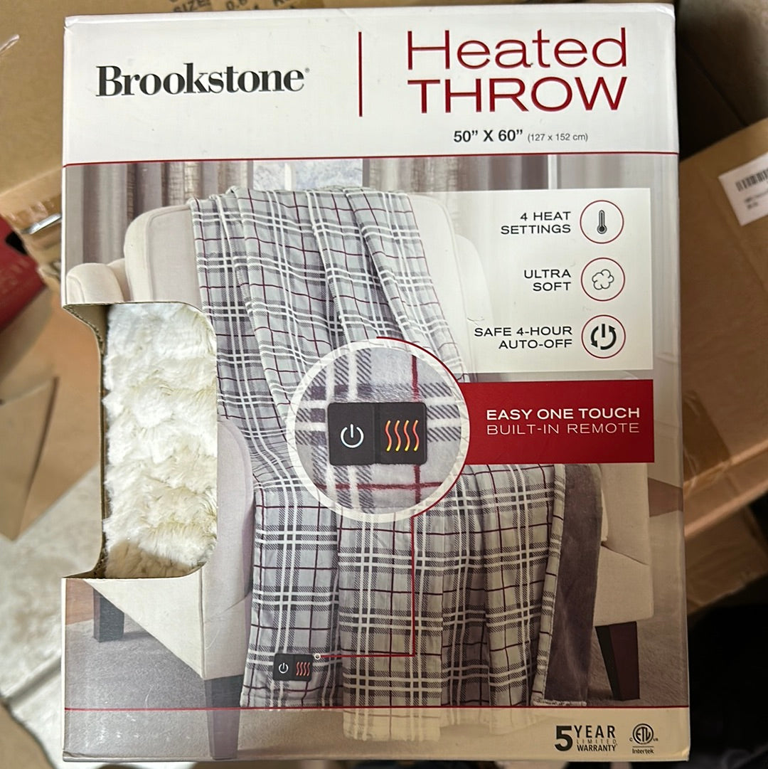 Brookstone Heated Throw