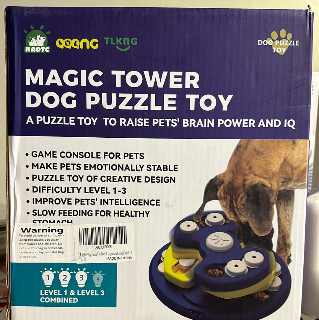 Magic Tower Dog Puzzle toy