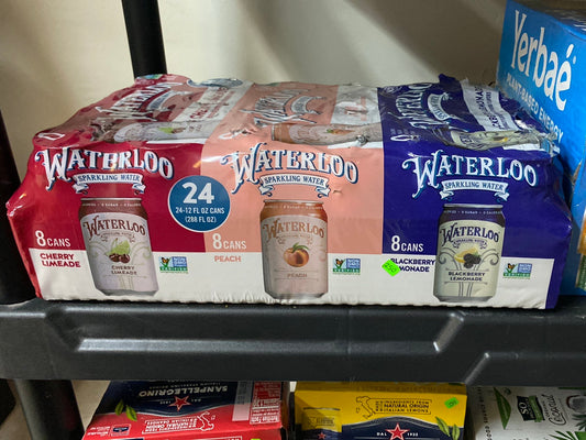 Waterloo agua mineral de sabor sin azúcar