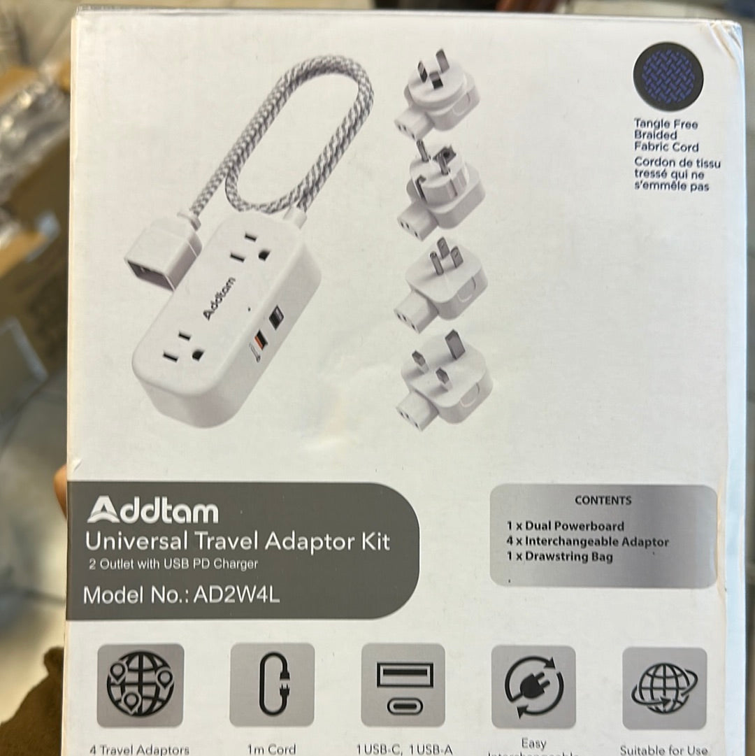 Addtam universal adapter