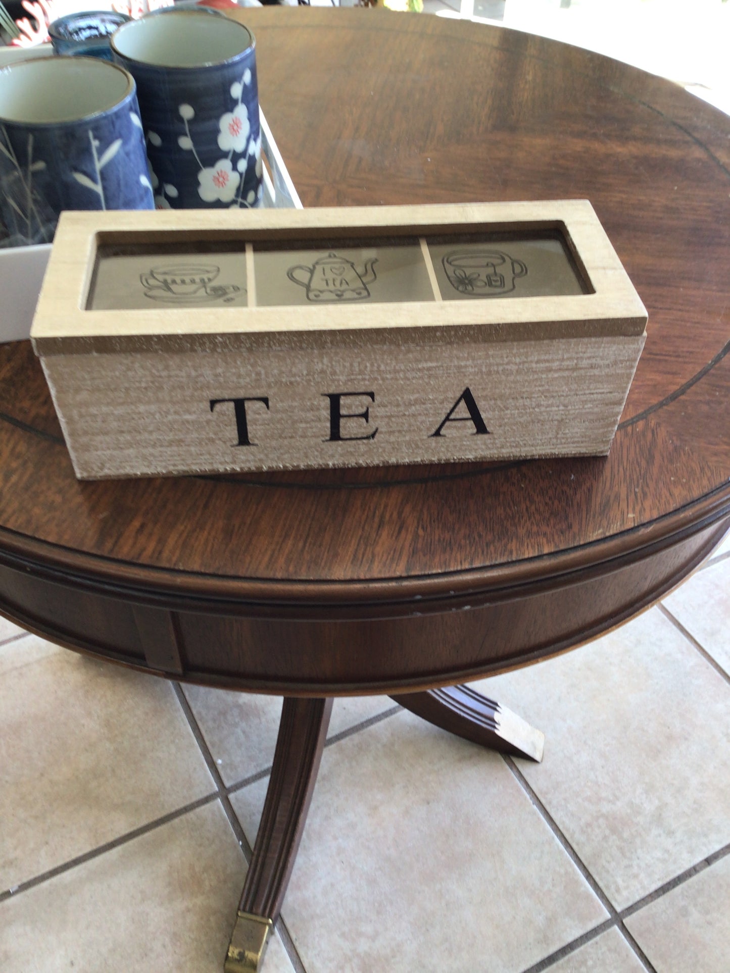 Cajita de tés