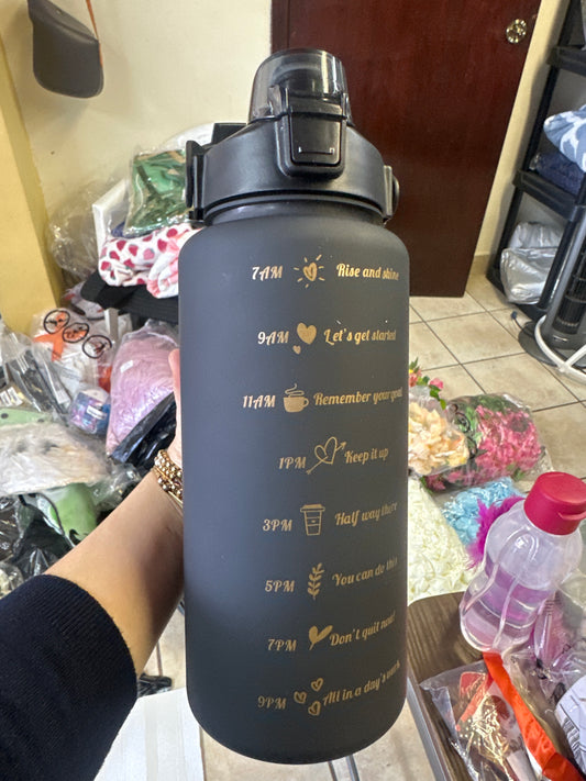 Termo de plástico negro