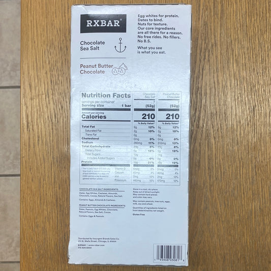 Rxbar barras de proteína