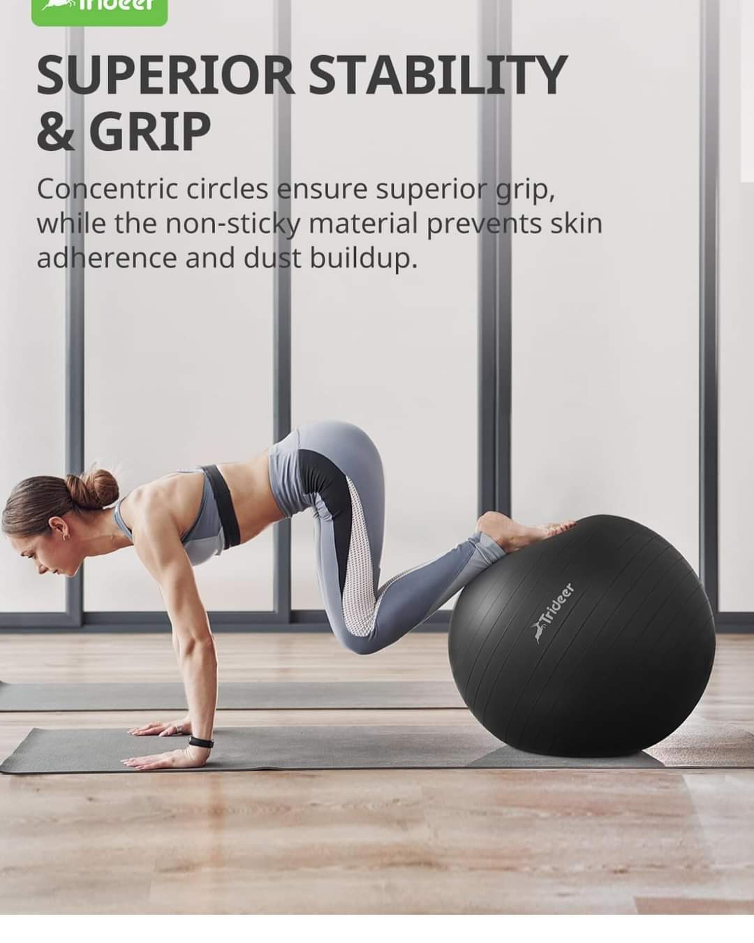 Trideer pelota para yoga