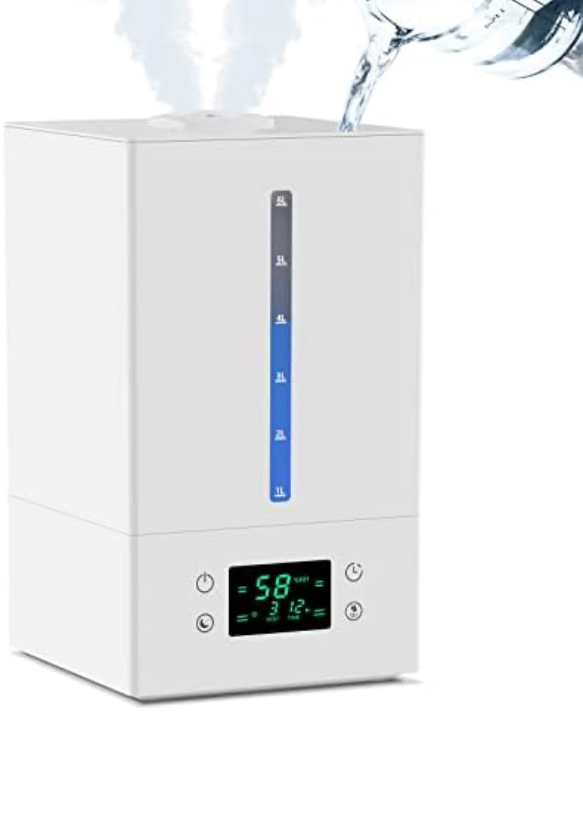 6L Humidifiers for bedroom large room