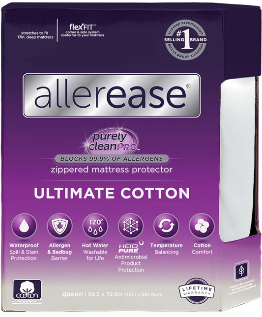 Allerease cubre colchón Ultimate Cotton - Matrimonial