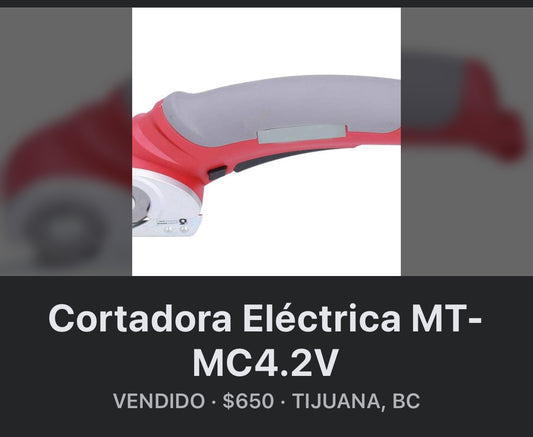 Cortadora eléctrica de tela