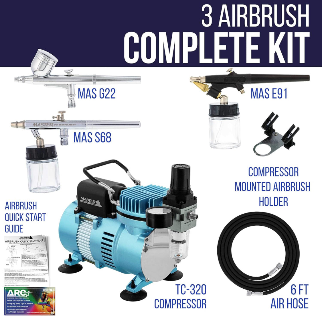 Master AirBrusher Kit