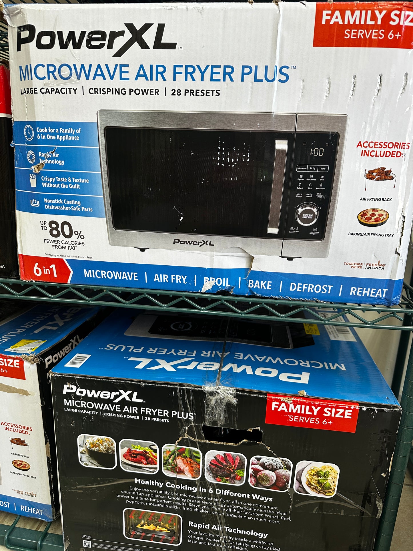 Power XL microwave Air Fryer Plus