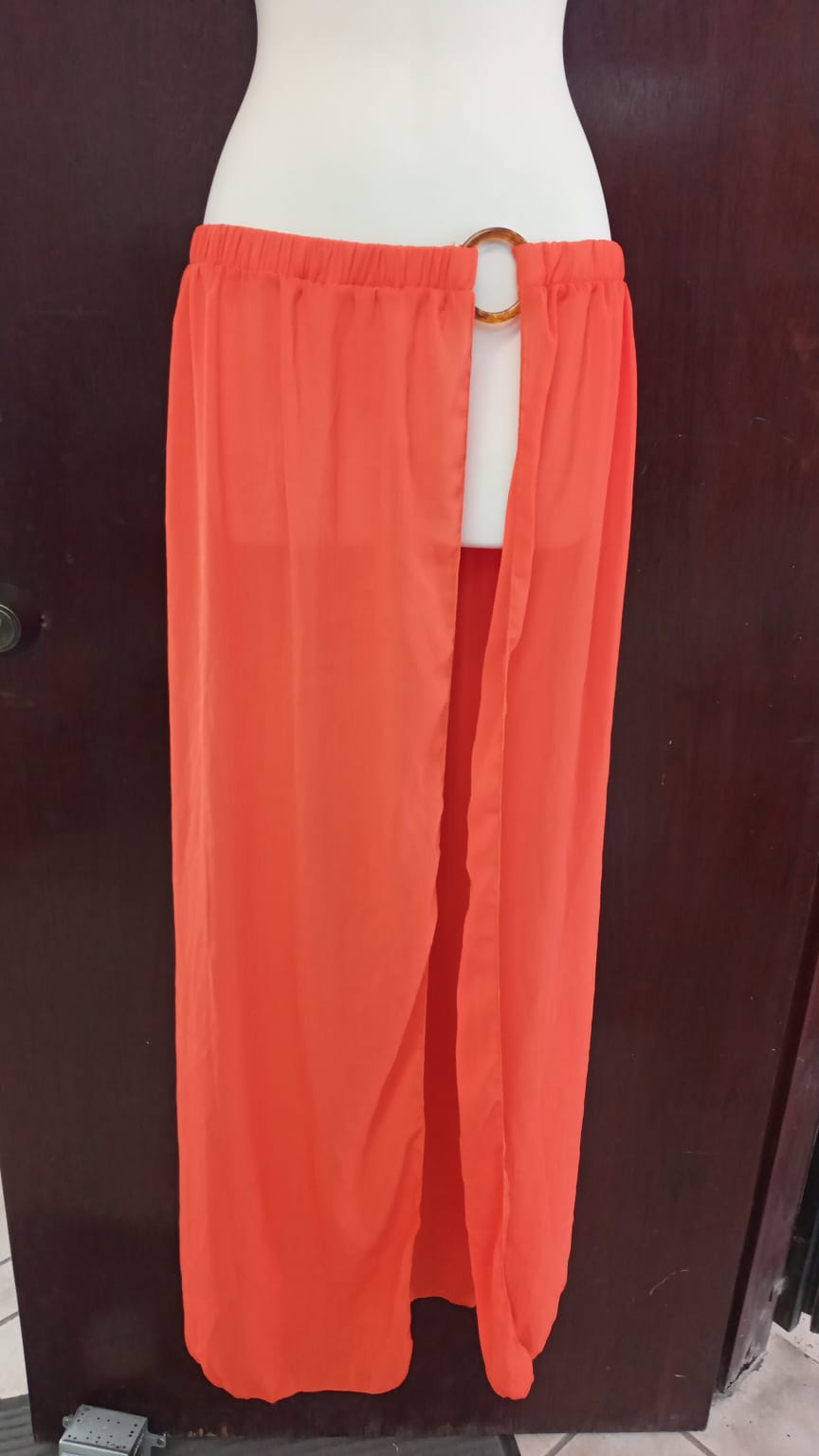 Pareo Talla Xl color naranja