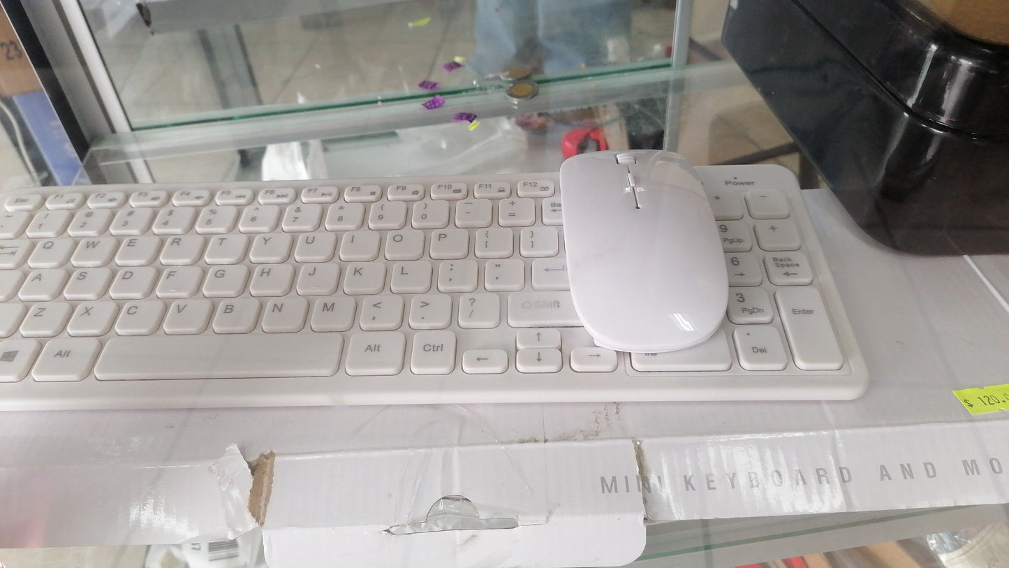 Teclado con mouse