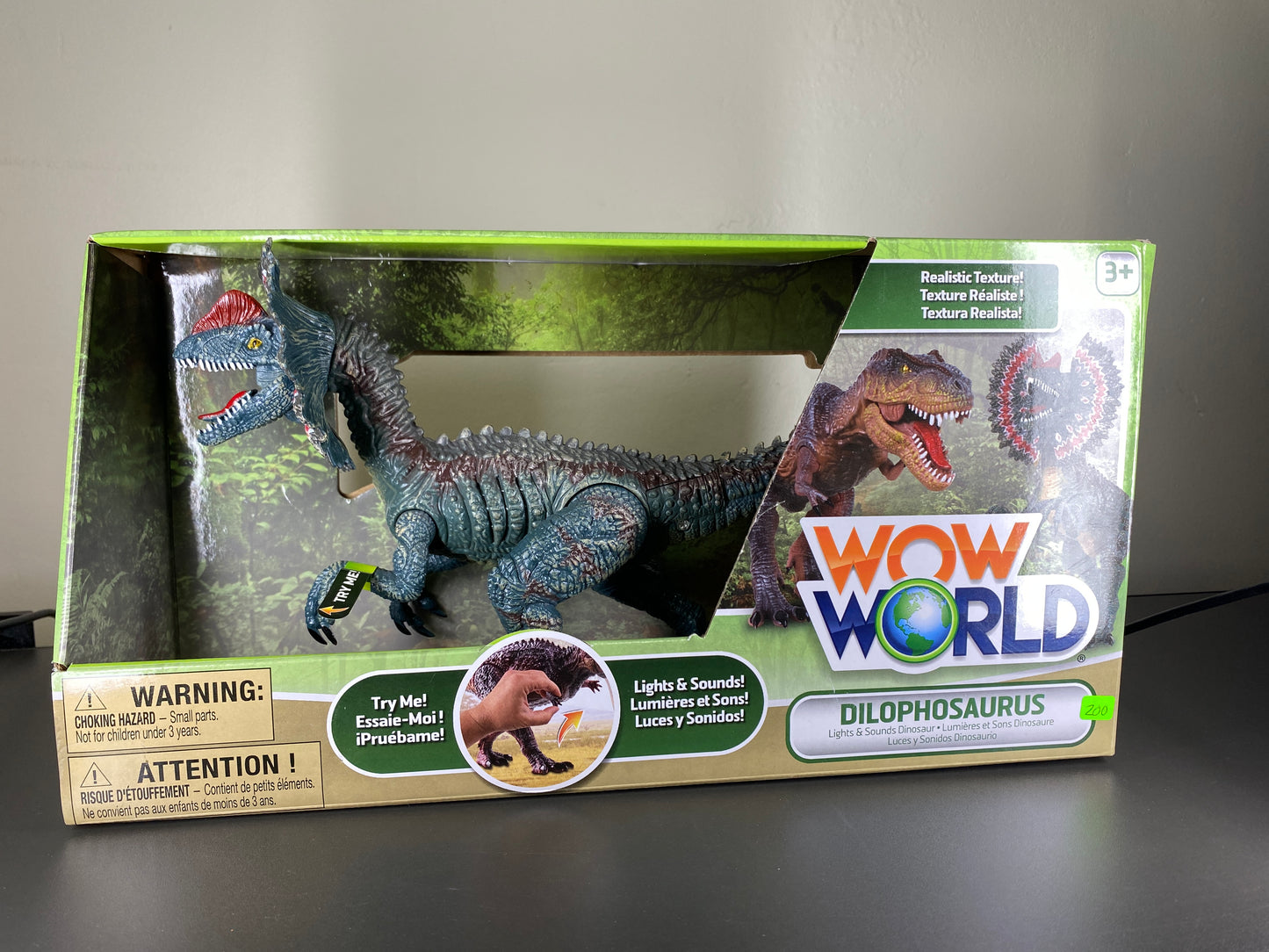 WoW World - Dinosaurio Dilofosaurio