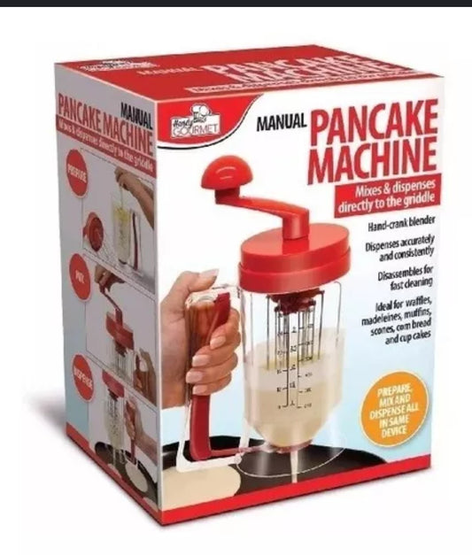 Dispensador de mezcla para hot cakes, cup cakes etc.