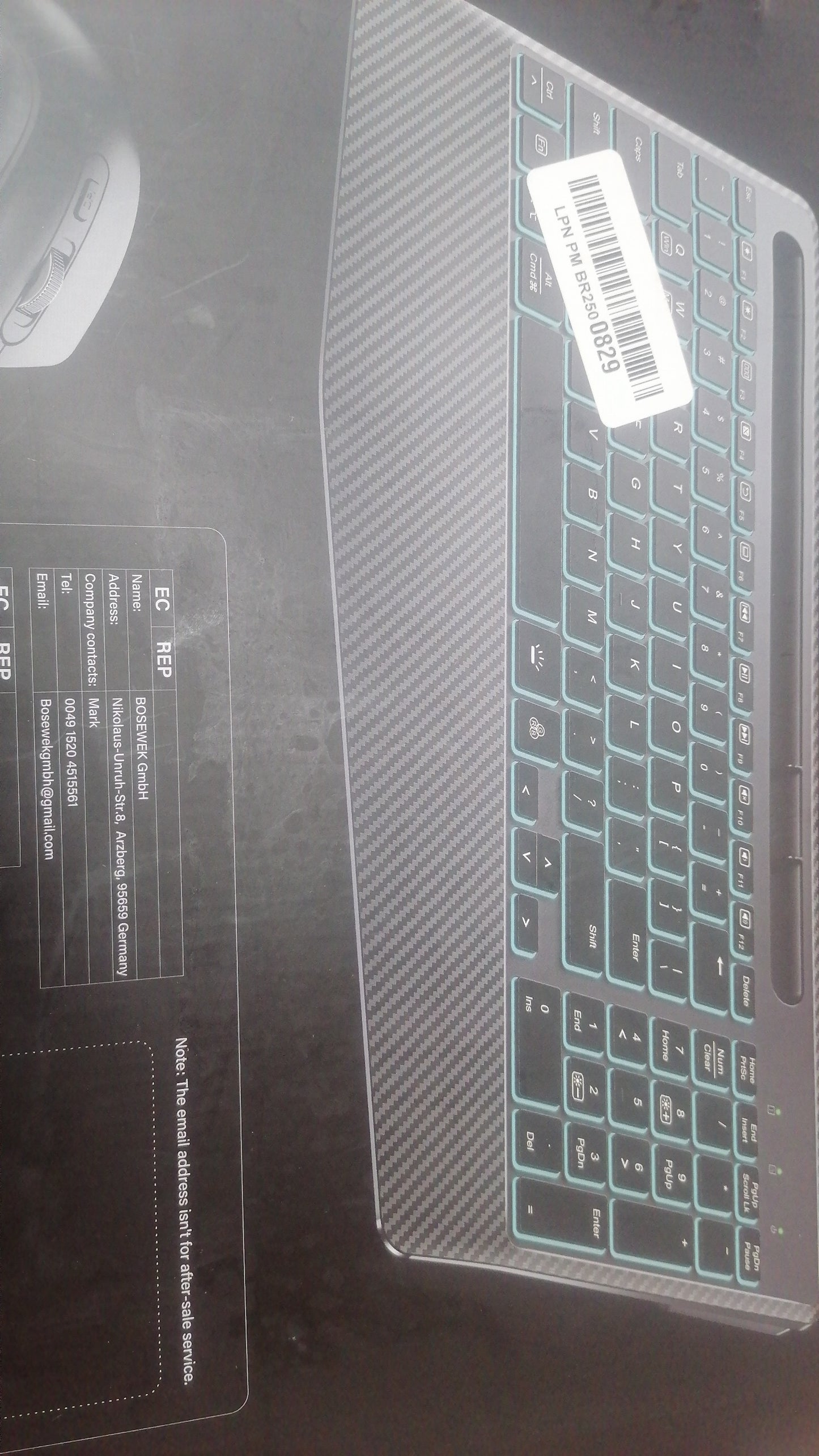 Teclado y mouse