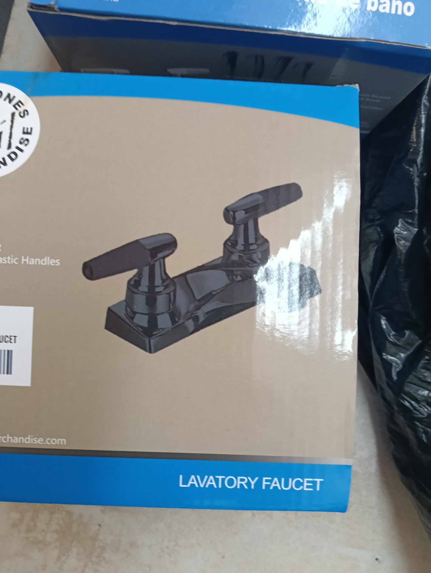 Grifo para baño negro