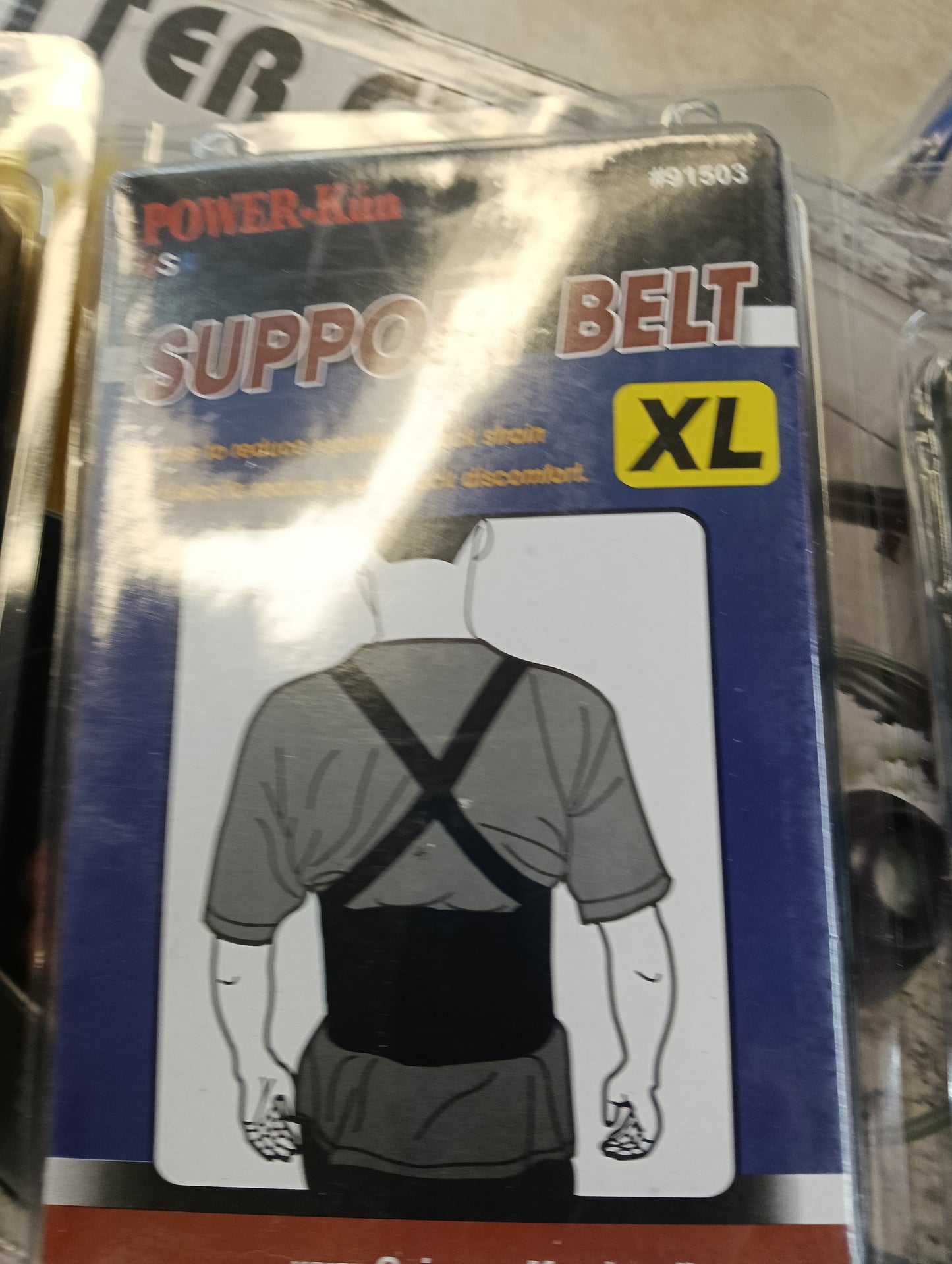 Faja protección de espalda