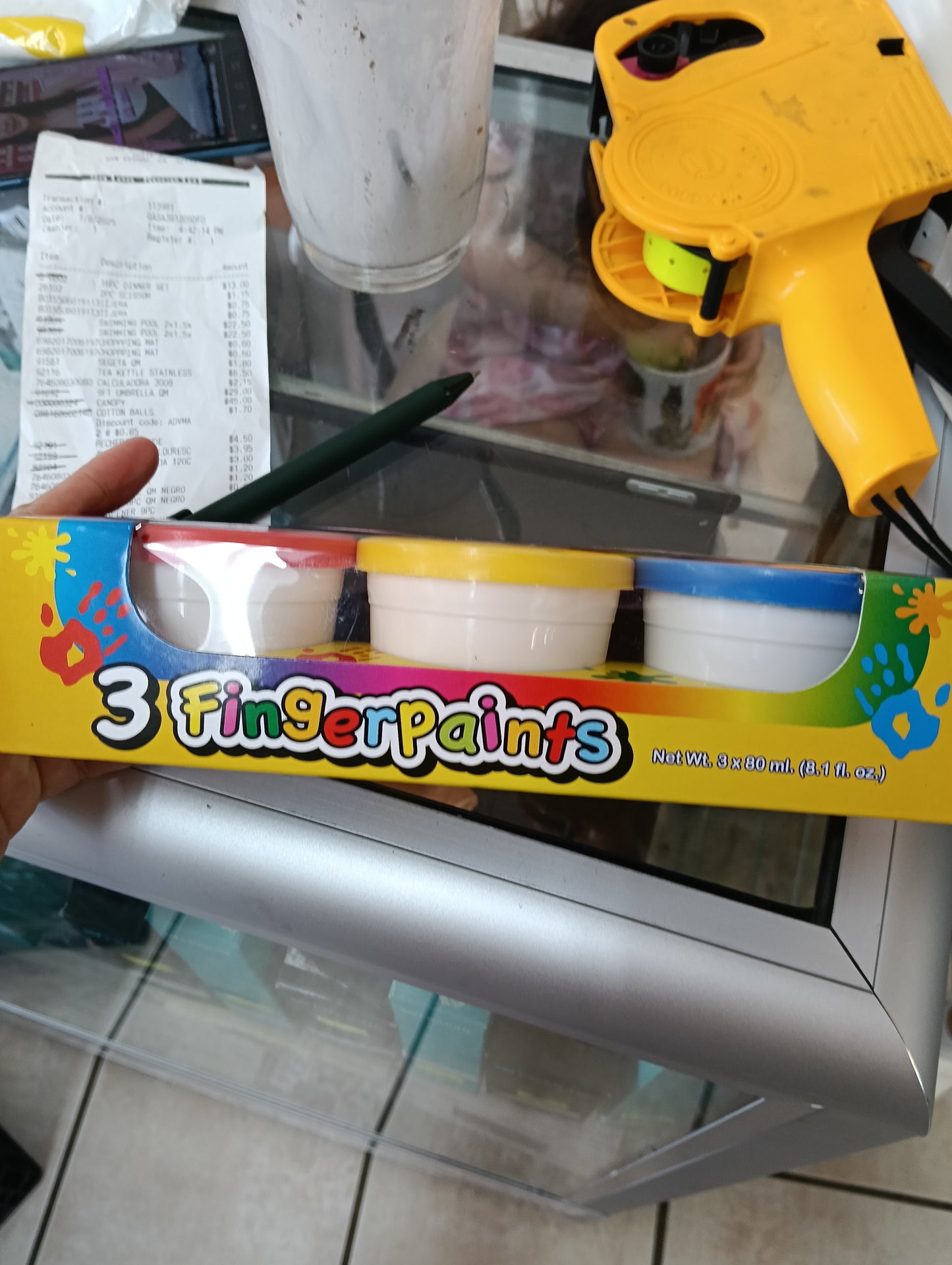 Pintura con dedos