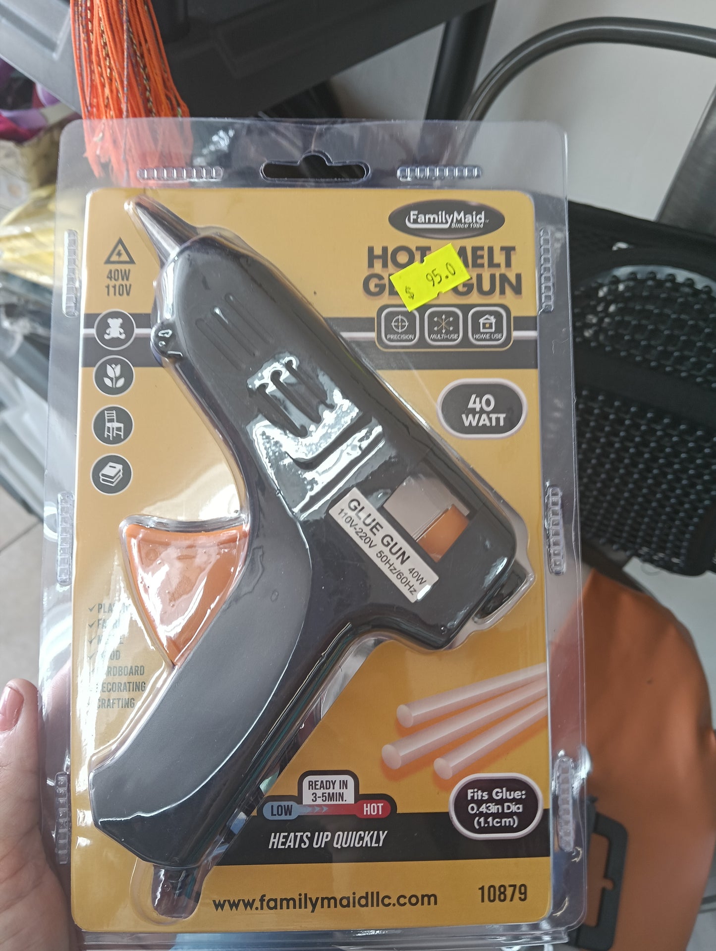 Pistola de silicona