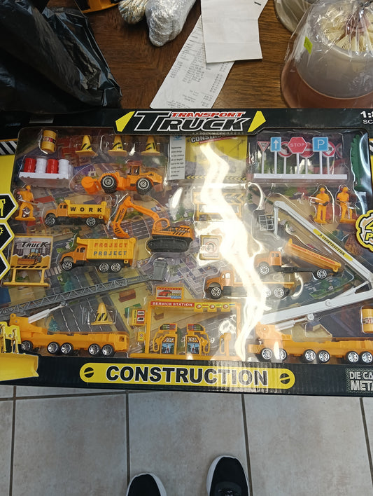 Juguetes de construcción/ transport truck