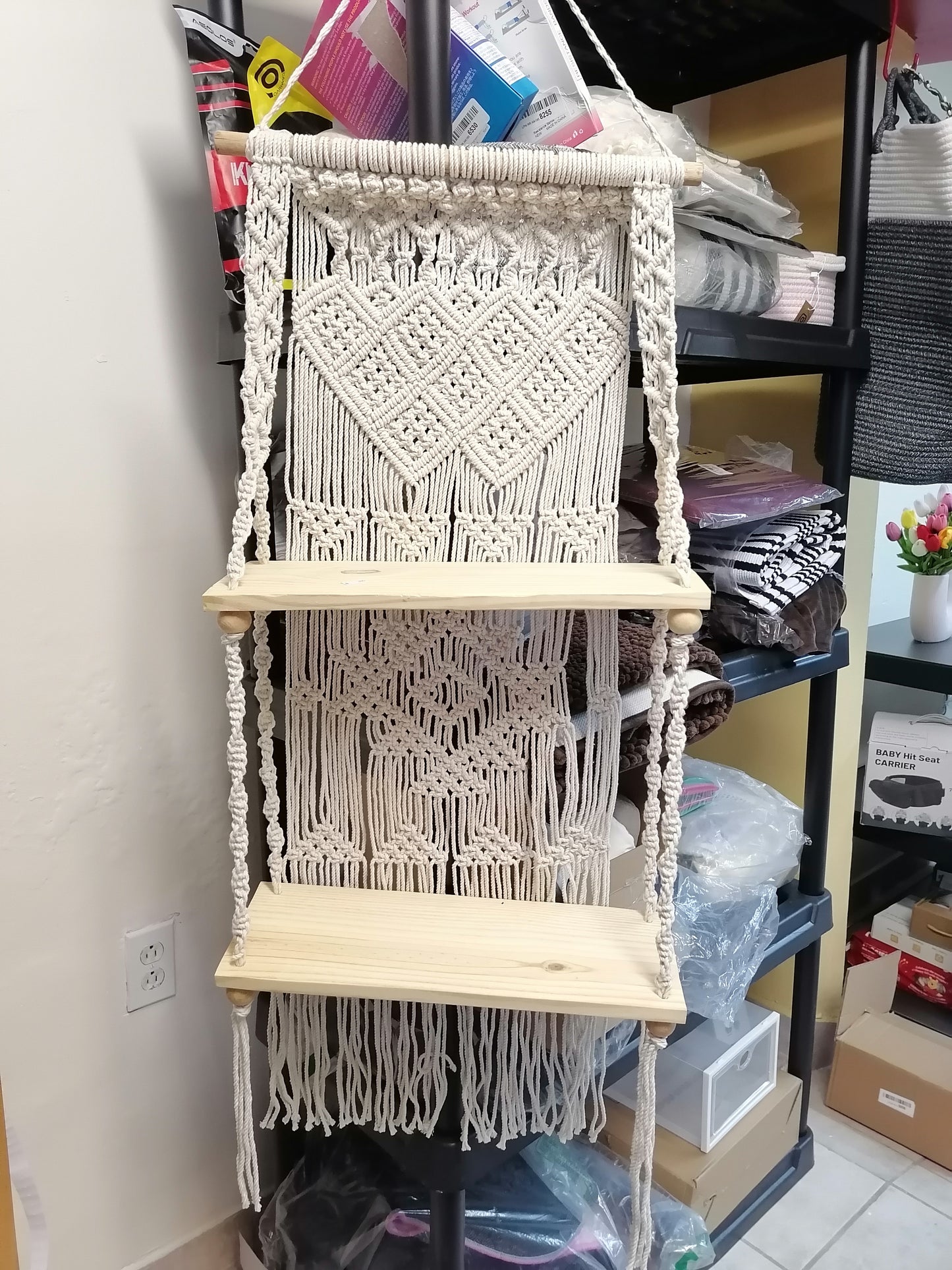 Repisa macrame